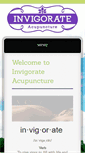 Mobile Screenshot of invigorateacupuncture.com